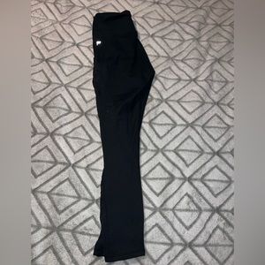 Fabletics 7/8 Leggings; Black